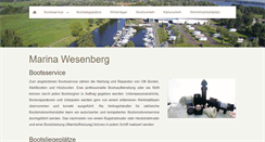 Desktop Screenshot of marina-wesenberg.de